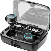 M10 TWS Wireless Earphone Touch Bluetooth Earplugs in The Ear Stereo Sport Headsets Noise Reduction Headphones with Digital Display Black